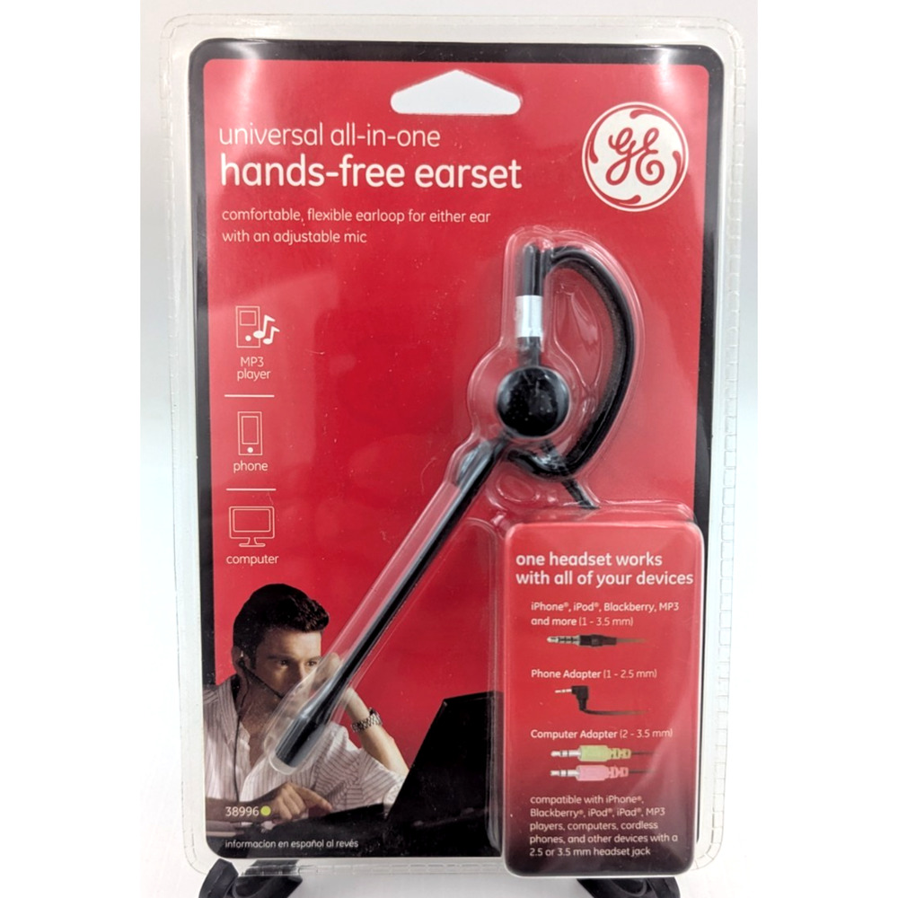 GE Earset Hands-Free Universal All-in-One